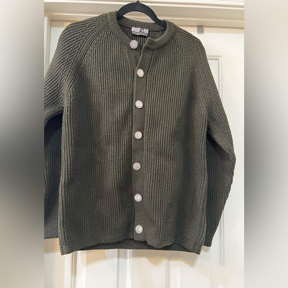 Meister knit button up sweater